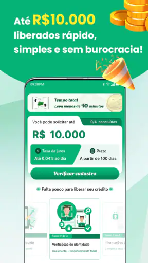 CréditoLeve: Empréstimos Fácil screenshot