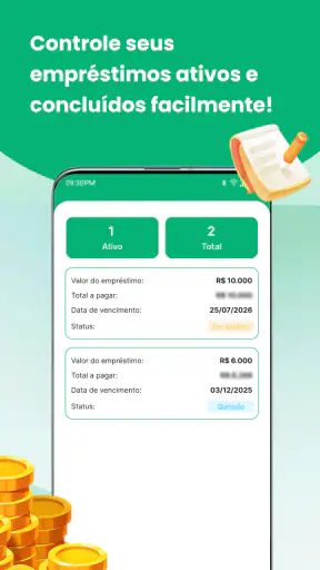 CréditoLeve: Empréstimos Fácil screenshot