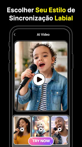 Criador vídeos com IA e música screenshot