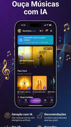 CriaMusic, Crie Músicas Com IA screenshot