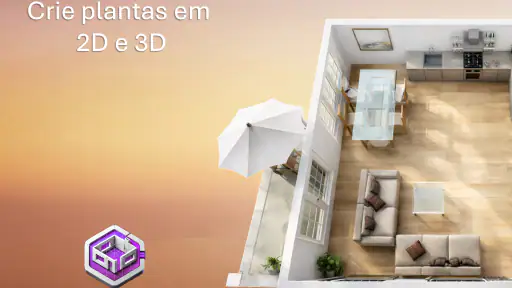 Crie e Desenhe Plantas Baixas screenshot