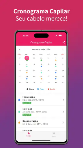 Cronograma Capilar screenshot