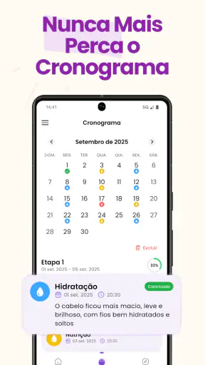 Cronograma Capilar 360 screenshot