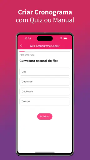 Cronograma Capilar screenshot