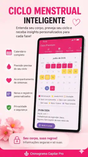 Cronograma Capilar Pro screenshot
