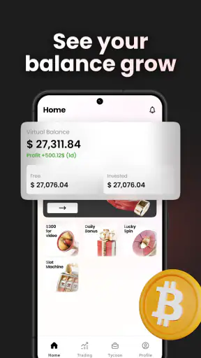 CryptoRush: Simulador screenshot