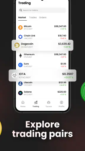 CryptoRush: Simulador screenshot
