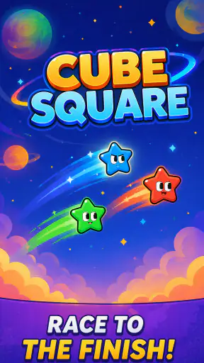 Cube Square: Space Launcher screenshot
