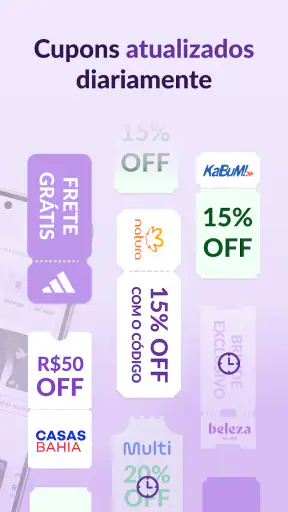 Cuponomia: Cupons e Cashback screenshot