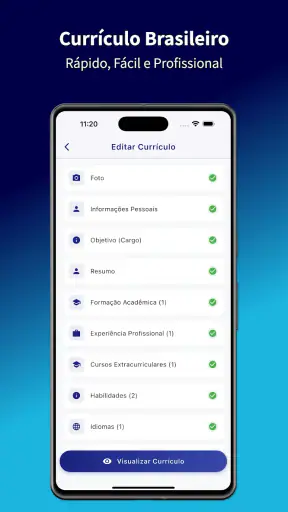 Currículo Fácil 2027 screenshot