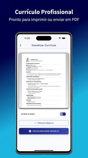 Currículo Fácil 2027 screenshot