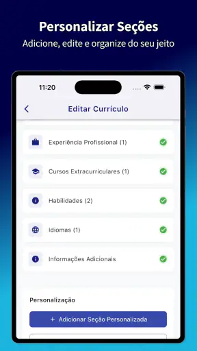 Currículo Fácil 2027 screenshot
