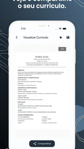 Currículo Fácil e Rápido PDF screenshot