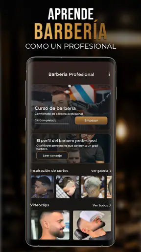 Curso de Barbería Profesional screenshot