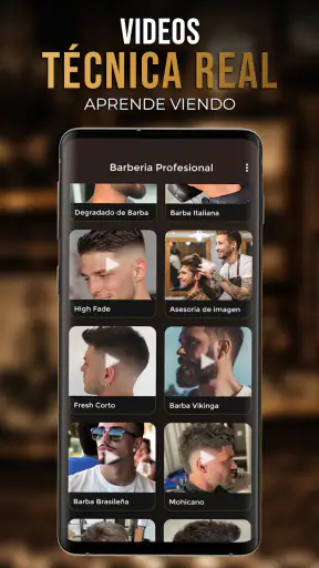 Curso de Barbería Profesional screenshot