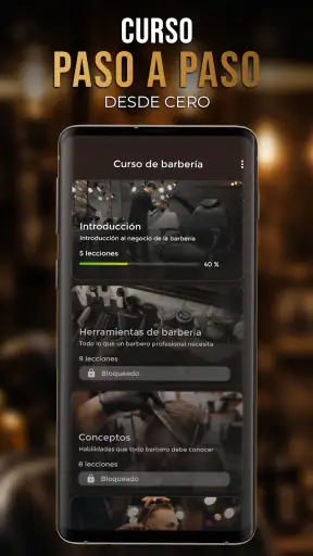 Curso de Barbería Profesional screenshot