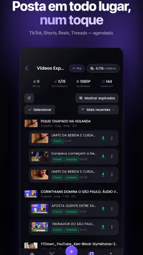 Cut.Pro: Clipes Virais com IA screenshot