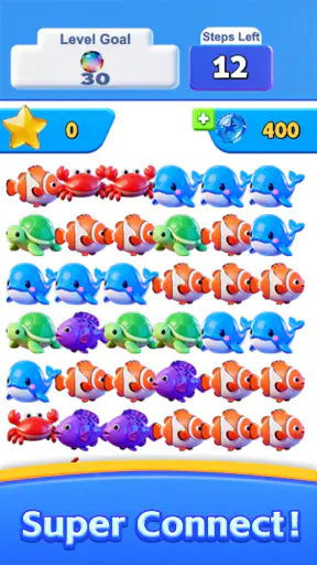Cute Fish Link Fun screenshot