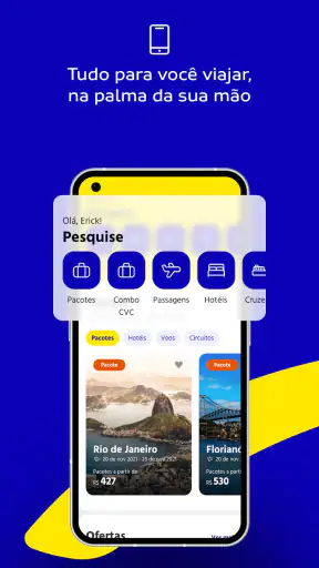CVC: Voos, hotéis e ingressos screenshot