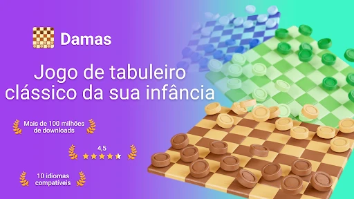 Damas - jogue online e offline screenshot