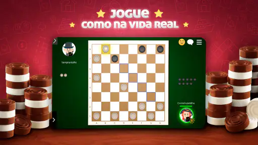 Damas MegaJogos: Tabuleiro screenshot
