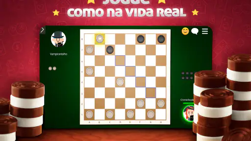 Damas MegaJogos: Tabuleiro screenshot