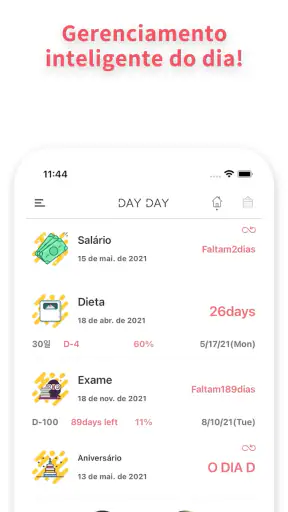 DAY DAY : Contagem Regressiva screenshot