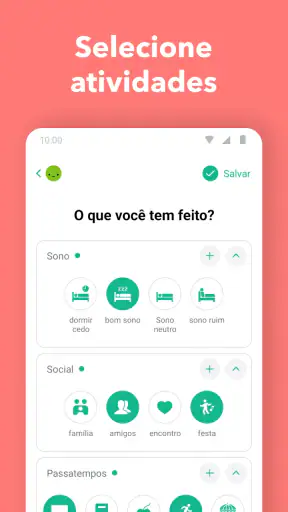 Daylio Diário: Diário de humor screenshot