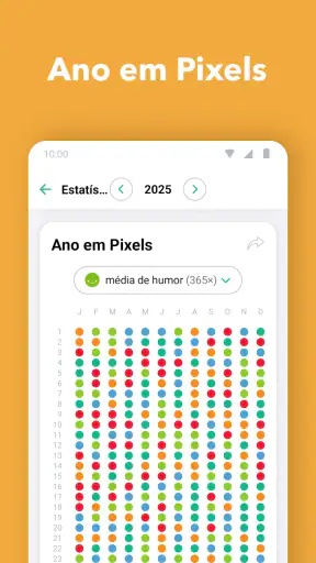 Daylio Diário: Diário de humor screenshot