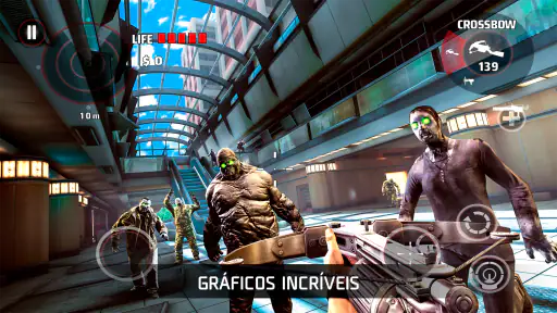 Dead Trigger: Tiroteio Zumbi screenshot