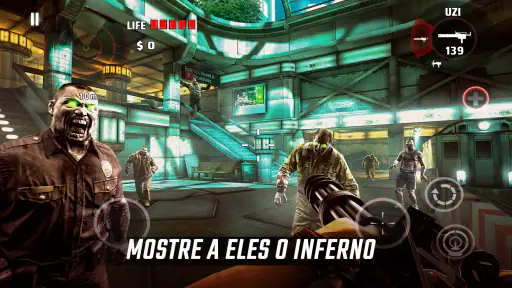Dead Trigger: Tiroteio Zumbi screenshot