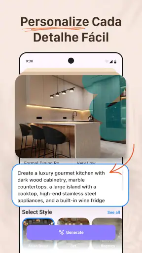 Decoração de Casas IA screenshot