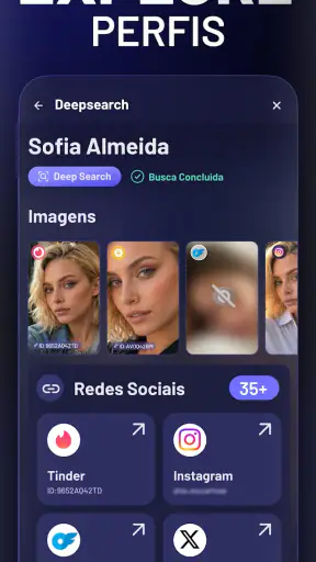 DeepSearch- AI Encontrar Gente screenshot