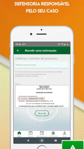 Defensoria RJ screenshot