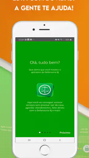 Defensoria RJ screenshot