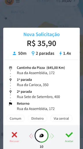 Del Match Delivery Entregador screenshot