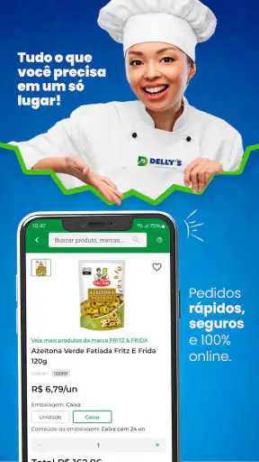 Delly's Food Service screenshot