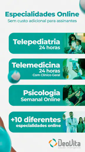 DeoVita: Médicos Online 24h screenshot