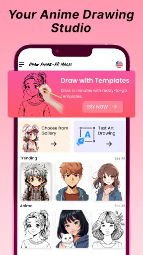 Desenho de Anime screenshot