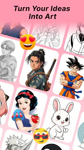 Desenho de Anime screenshot