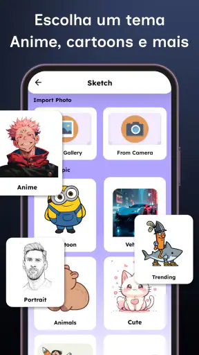 Desenho em AR: Sketch e Pintar screenshot
