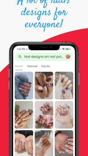 Desenhos de unhas em esmalte screenshot
