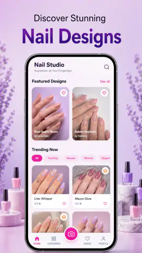 Designs e ideias de nail art screenshot
