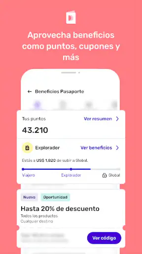 Despegar: vuelos y hoteles screenshot