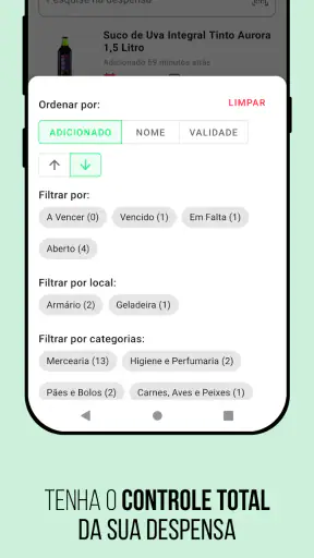 Despensa - Scanner, Validade e screenshot