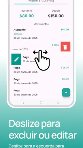 Devedores - Gestão de Dívidas screenshot
