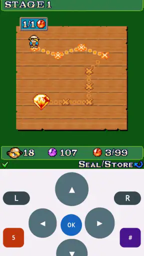 Diamond Adventure-Classic Java screenshot