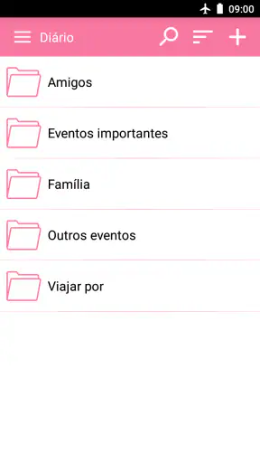 Diário com uma fechadura screenshot