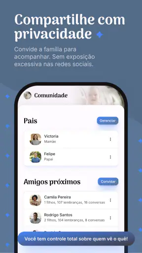 Diário, Vídeos e Saúde do Bebê screenshot