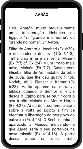 Dicionário Bíblico screenshot